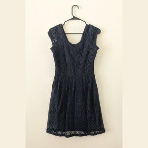 Maison Jules Black Laced Dress M